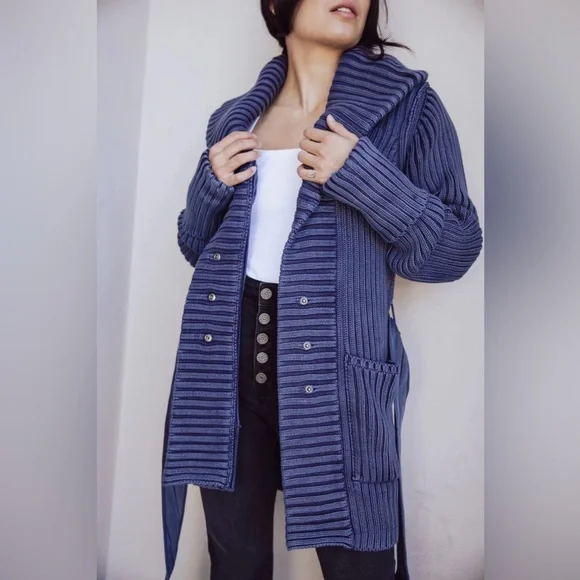 Free People Ryanne‎ Long Haul Cardigan - Picture 2 of 8